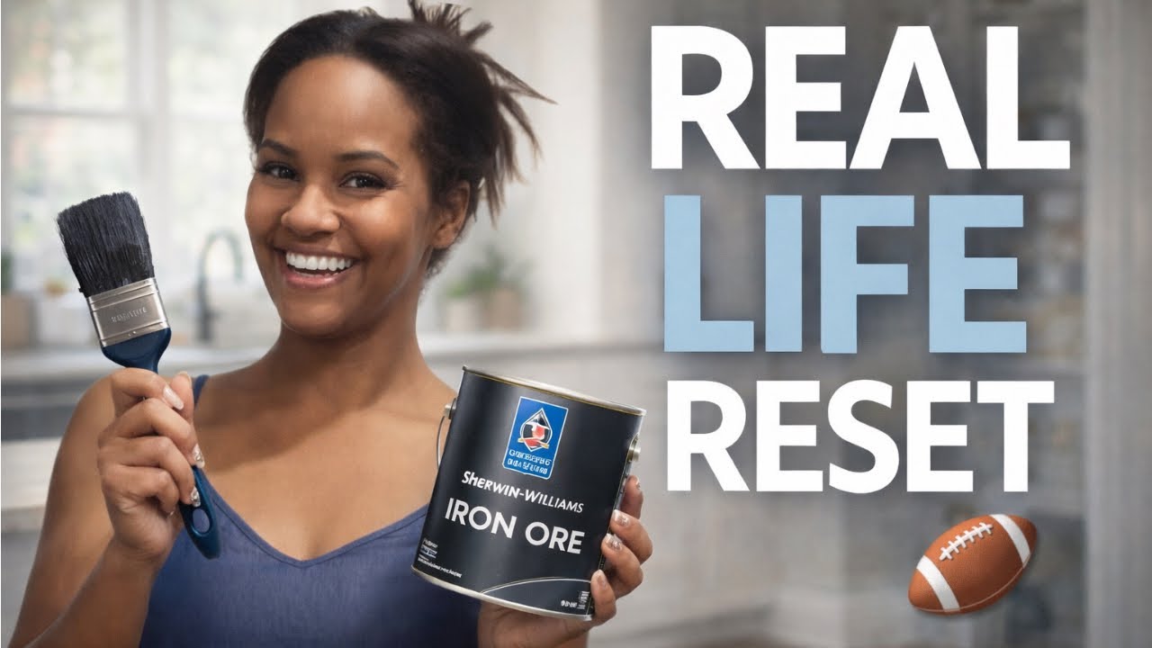 A Real Life Reset | Home Projects, Errands & Super Bowl Sunday