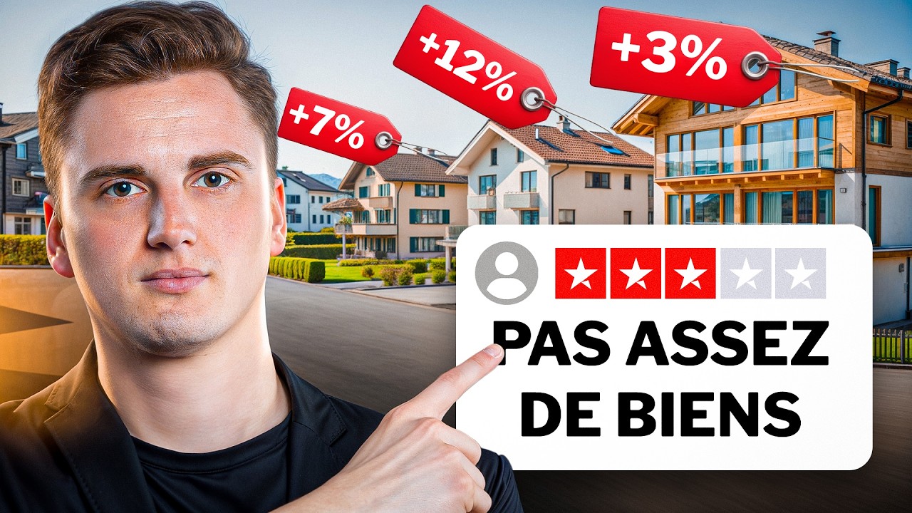 L'immobilier SUISSE a fait +3,1% en 2025 (et ça continue)