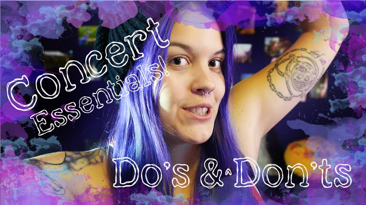 Konzert Do's & Don'ts I Tipps für Konzerte, was nervt...