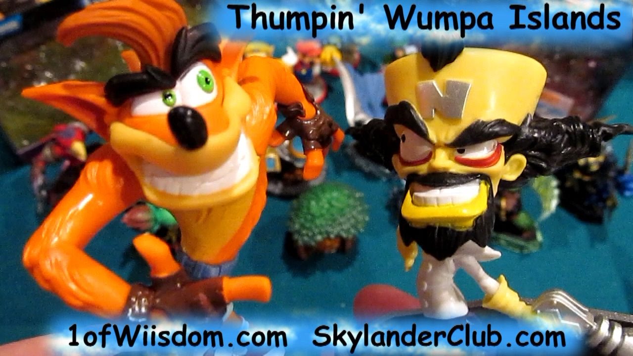 Skylanders Imaginators Unboxing Thumpin' Wumpa Islands with Crash Bandicoot Dr. Neo Cortex