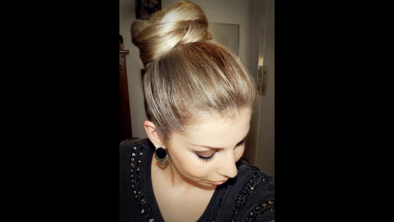 Coque trançado, penteado fácil, com Lu Ferraes