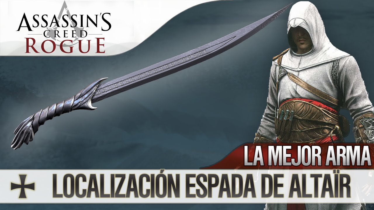 Assassin's Creed Rogue | Conseguir el mejor ARMA | Localización Espada Altaïr (Unlock Altaïr Sword)