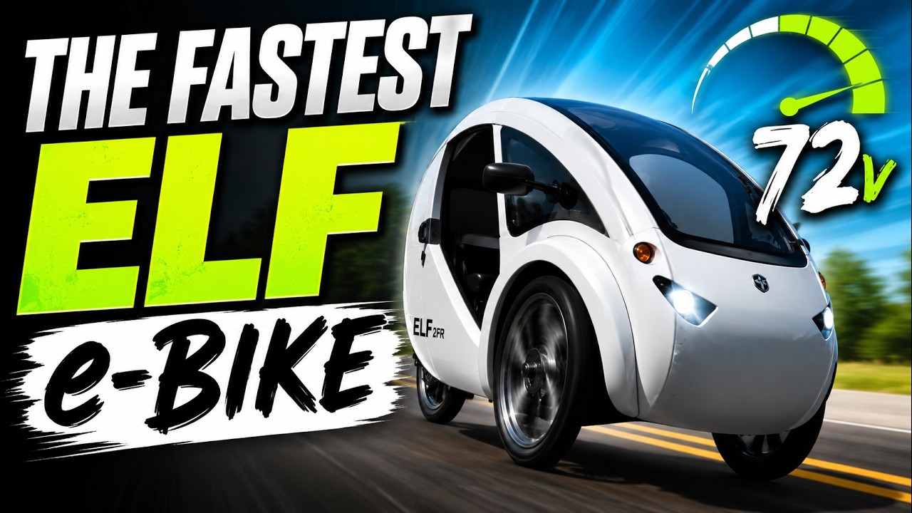 Building The Fastest ELF E-Bike In The World! SUPERCHARGED Trike Recumbent Electric Bicycle
