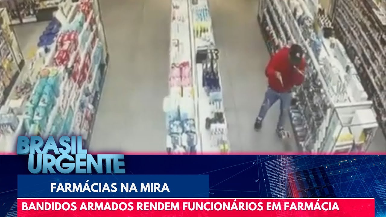Farmácias na mira de ladrões em busca de medicamento de alto custo | Brasil Urgente