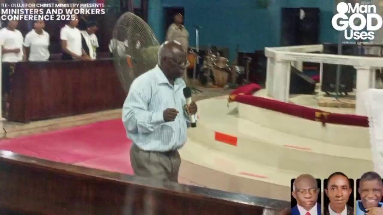 ILE OLUJI FOR CHRIST MINISTRY
MINISTERS AND WORKERS CONFERENCE 2025
THEME: THE MAN THAT GOD USES
DAY