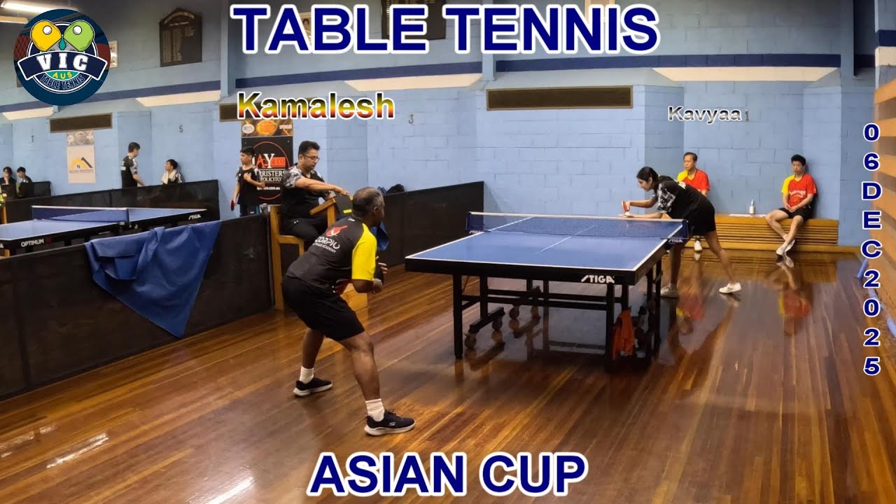 Kavyaa Madaan (1734) vs Kamalesh Tharmasuthan (1675) 🏓 Highlights 🏓 2025 Table Tennis - Asian Cup