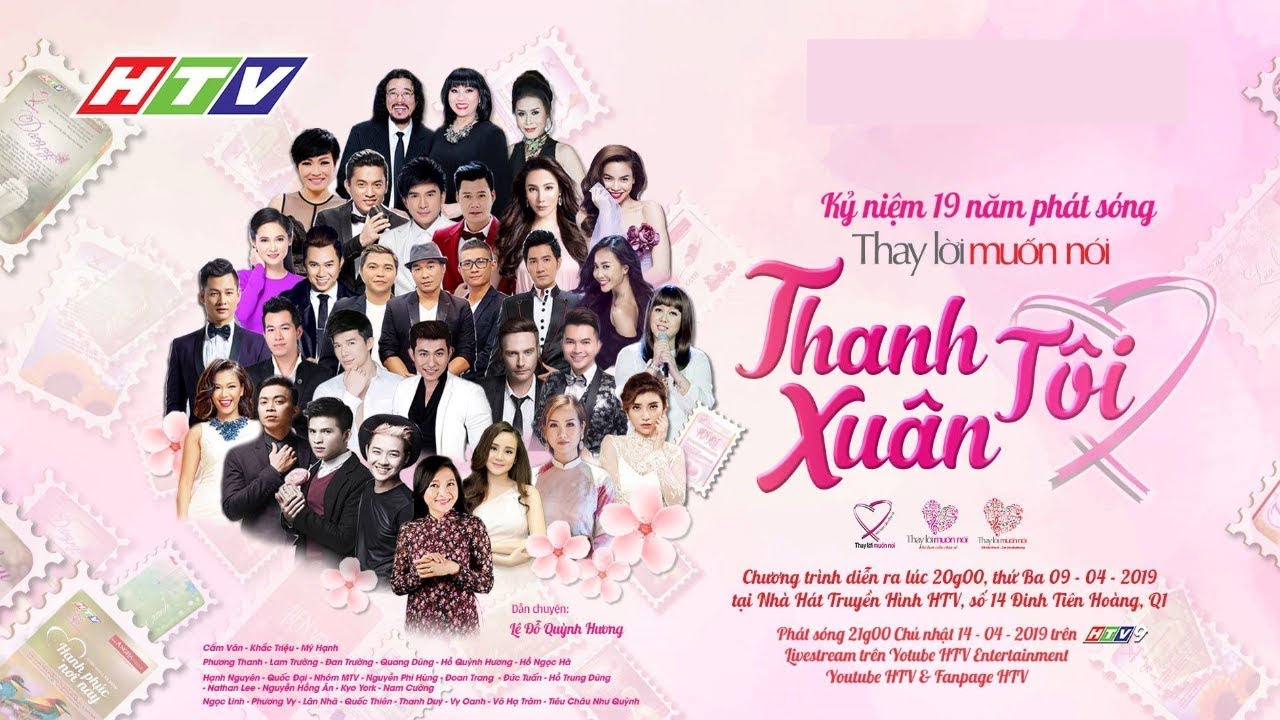 HTV Thay Lời Muốn Nói 2019 | THANH XUÂN TÔI | TLMN #04 | 14/04/2019