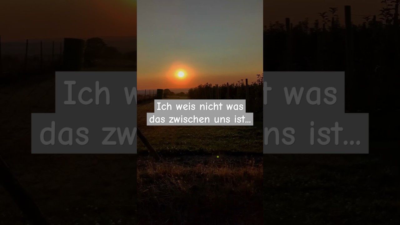 Ich wei&szlig; nicht was das zwischen uns ist...🥹☝🏻 #liebe #liebeszitate #gef&uuml;hle