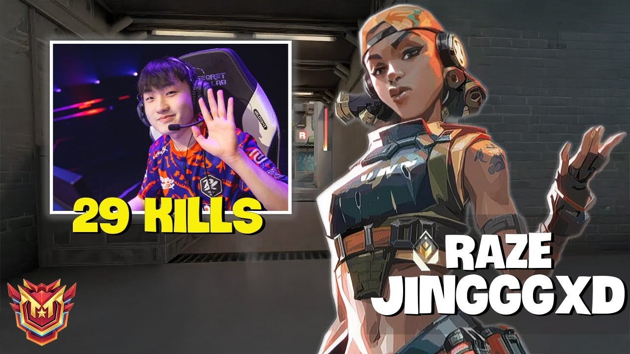 How Jingggxd Uses Radiant Movement to Outplay Everyone as Raze