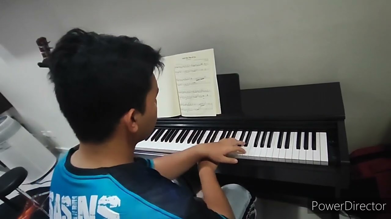 Danny with 🎶🎵 Just the 2 of Us - Trinity 🎹 Grade 6