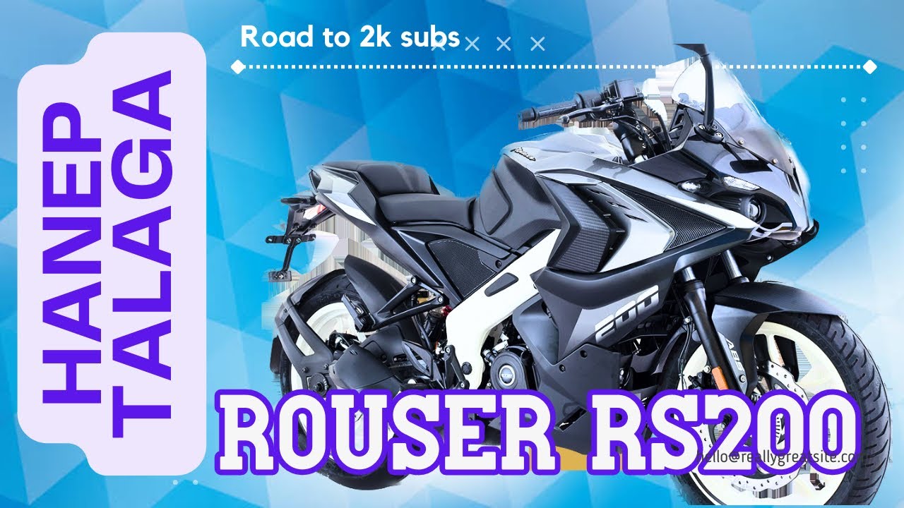 Hanep Talaga ang Kawasaki Rouser RS200 | Specs and Features | Blue Ranger Vlogs