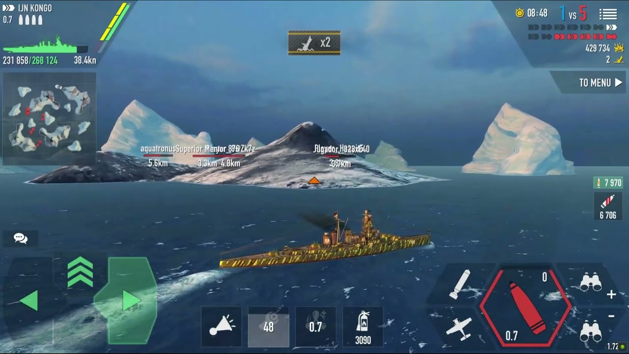 [Battle of warships] Kongo impossible mission !!