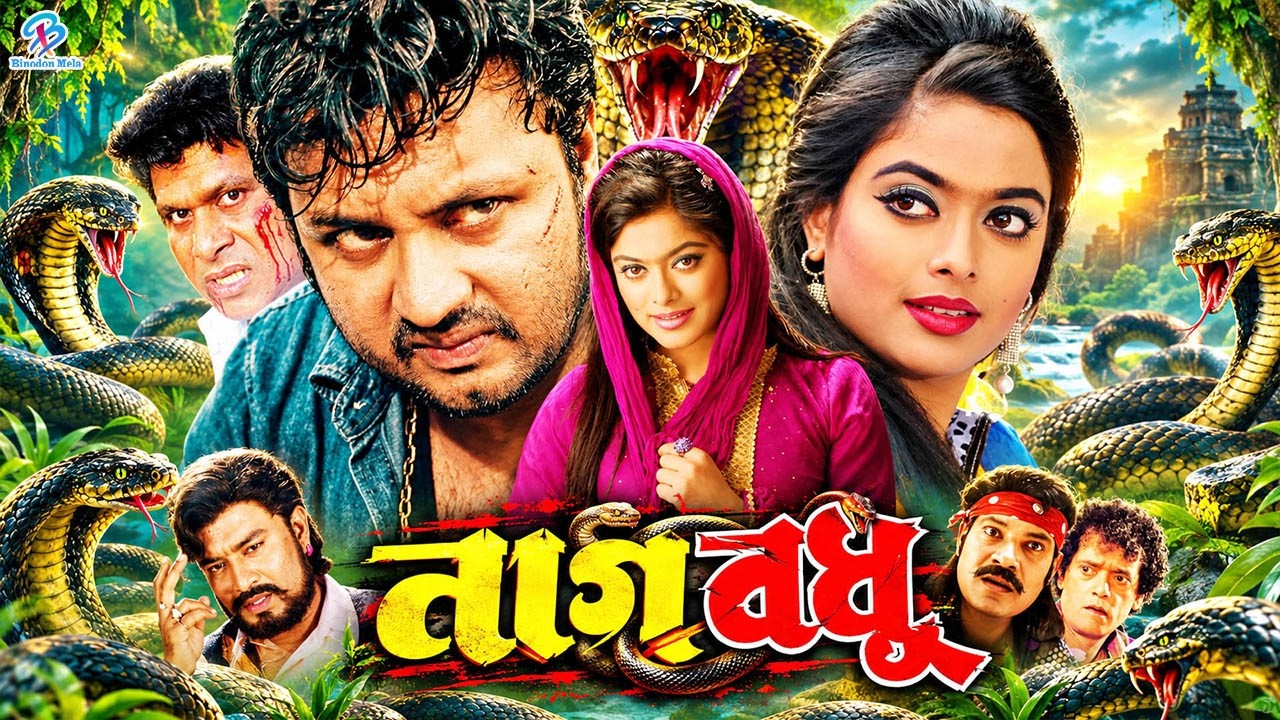 Nag Bodhu | নাগবধূ | Bangla Cinema | Amin Khan | Sahara | Danny Sidak | Teli Samad | Akbar
