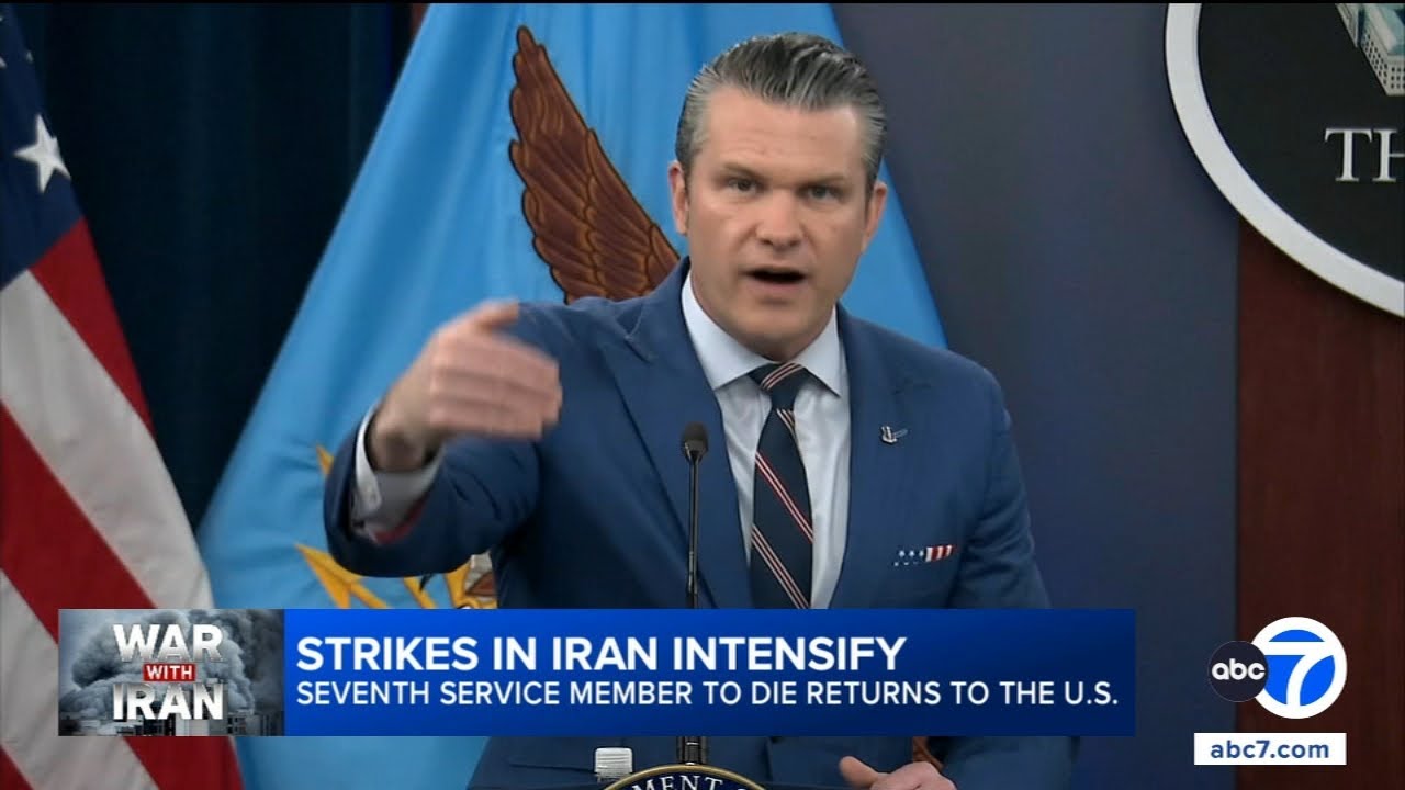 Tuesday to mark 'most intense' US strikes in Iran, Hegseth says