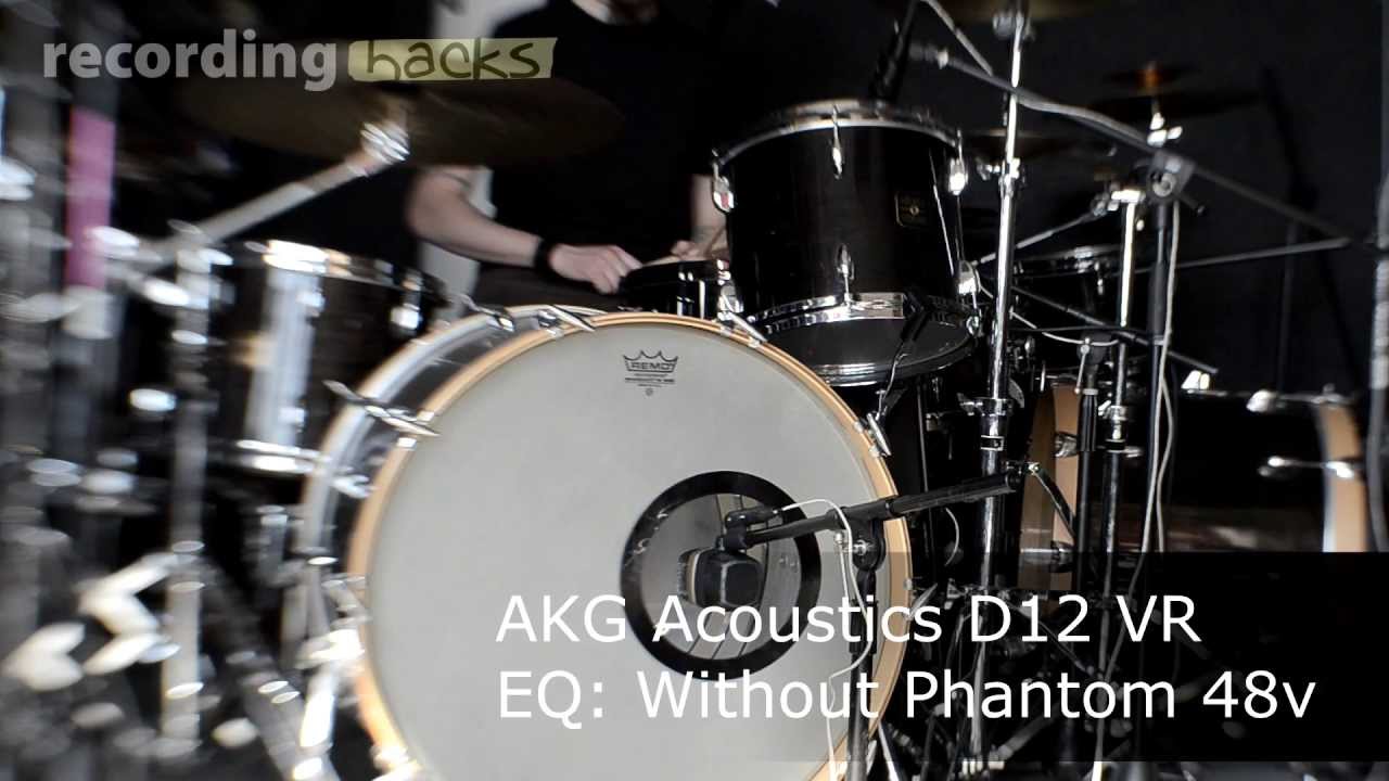 Kick drum mics with on-board EQ.
