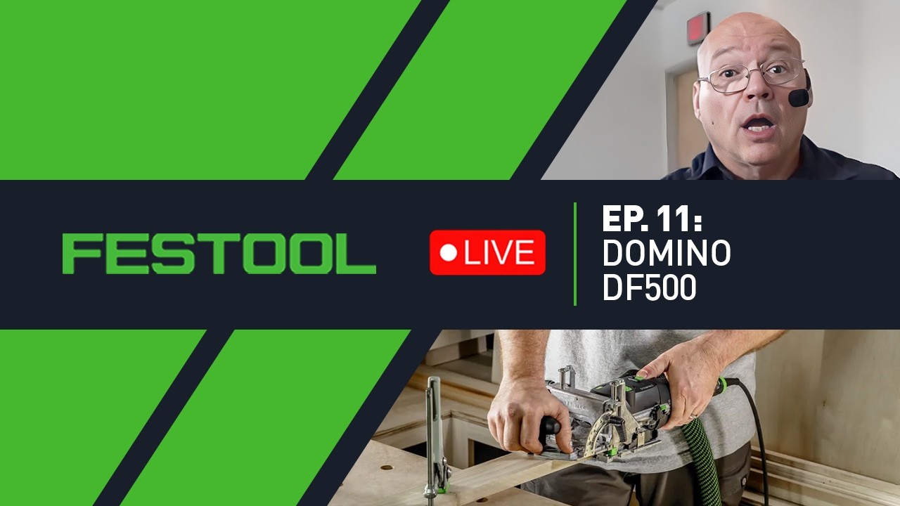 Festool Live Episode 11 - Domino DF500 Connectors