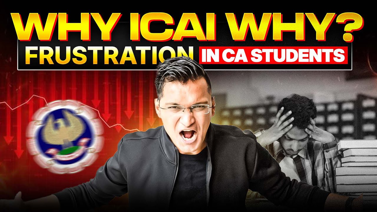 WHY ICAI WHY? 😡 | FRUSTRATION IN CA STUDENTS #ICAI #CASTUDENTS