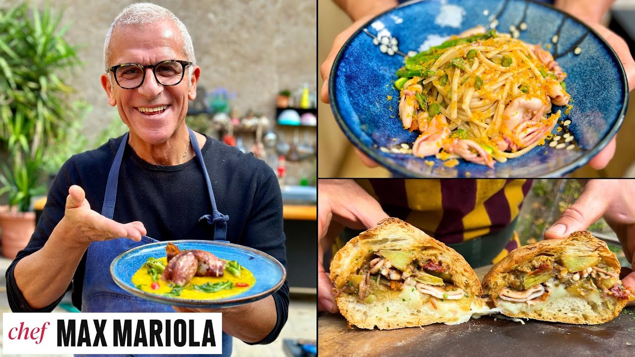 Ricette che Profumano di Mare! Un PRIMO un SECONDO e un PANINO da leccarsi le dita! Chef Max Mariola