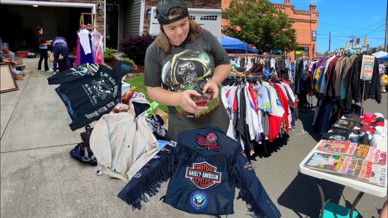 How I make $3300 a weekend selling vintage clothing|| small business owner