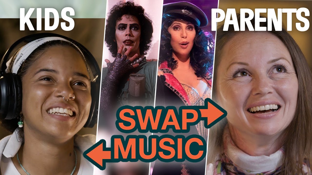 Kids and Parents React to Each Other's Favourite Movie Songs | Gap Years