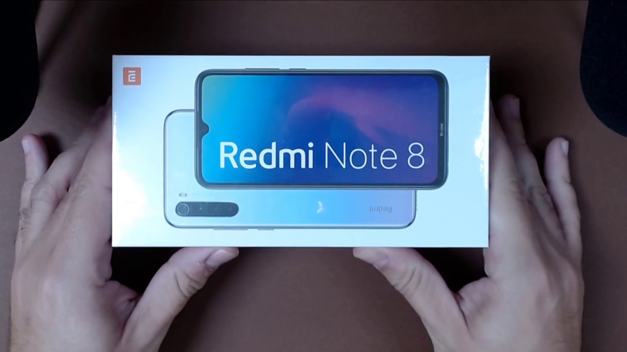 ASMR - Xiaomi Redmi note 8 unboxing