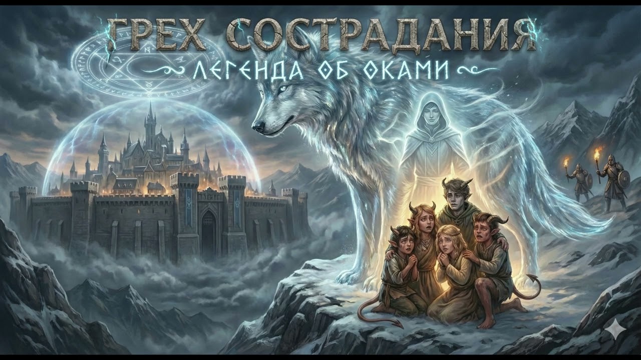 🐺 ГРЕХ СОСТРАДАНИЯ: Легенда об Оками | Atmospheric Folk Metal | The Ghost Wolf | Aeternus LORE