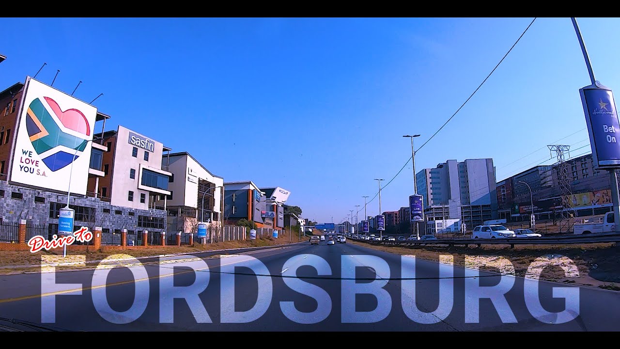 #Drive #WithMe - Drive to Fordsburg in Johannesburg, South Africa | City Drive | Road Trip