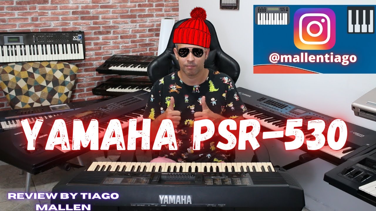 YAMAHA PSR-530   ANO : 1997 (FACTORY SOUNDS) REVIEW by TIAGO MALLEN #yamahapsr