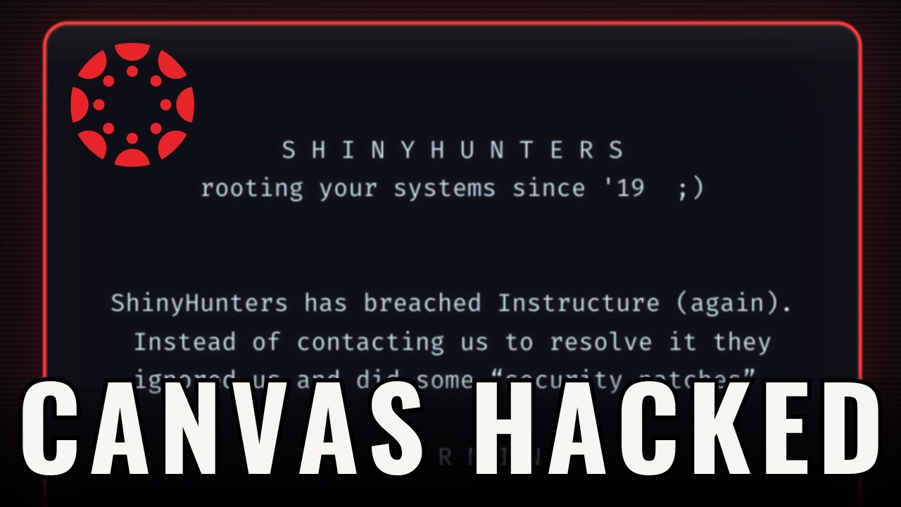 Millions of Students HACKED - The Canvas Data Breach Explained