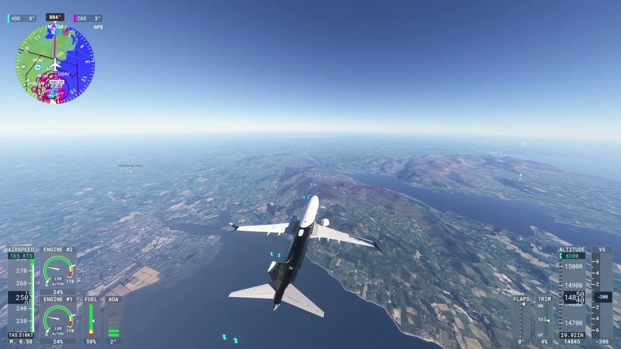 Dublin Int to Aldergrove Belfast in Boeing 737