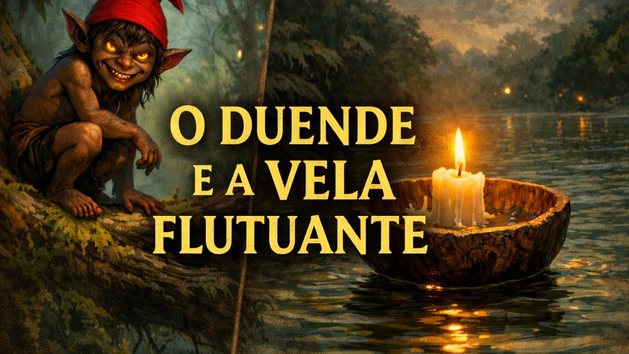 A vela que flutuava … e o duende que me observava
