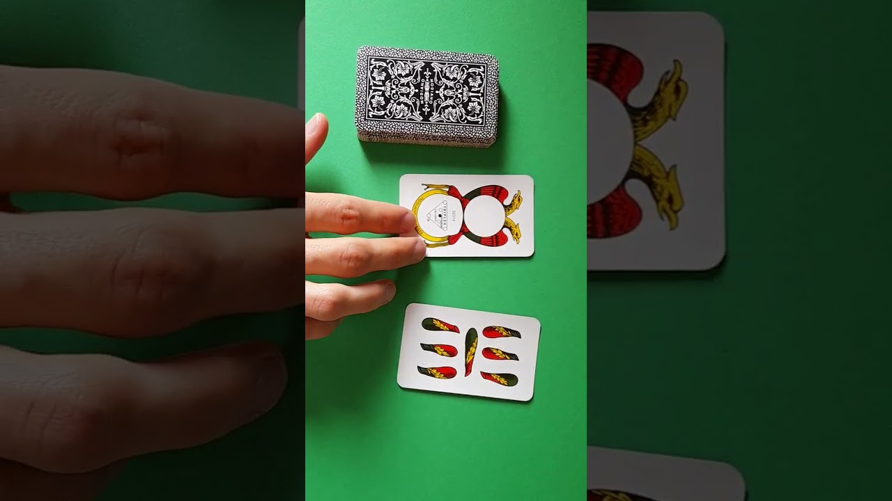 Veloce partita a 7 e mezzo con le carte napoletane