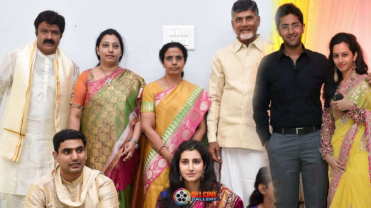 Actor Nandamuri Balakrishna Family Photos with Wife, Daughters & Son Mokshagna Teja- New 2017
