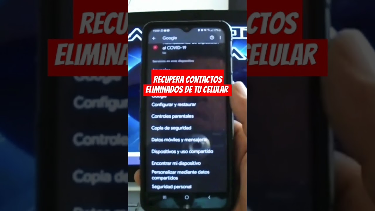 recupera contactos eliminados de tu celular #android
