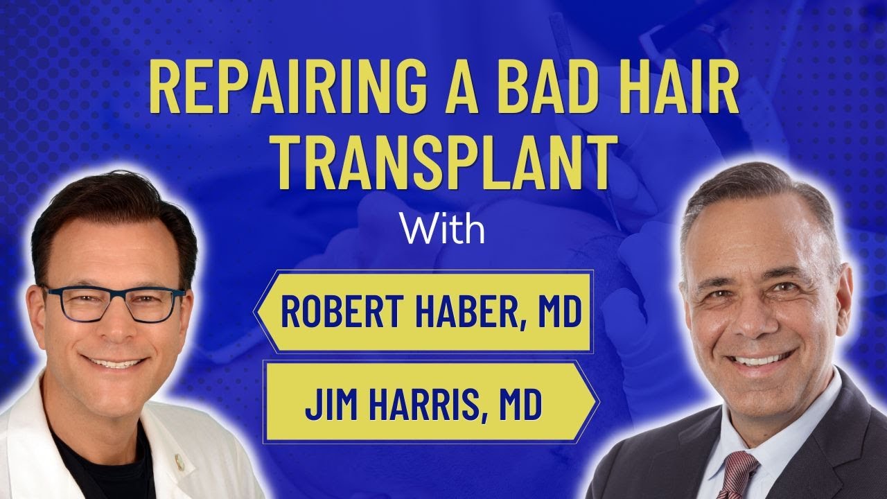 Repairing a Bad Hair Transplant | The Hair Transplant Road Show EP 3