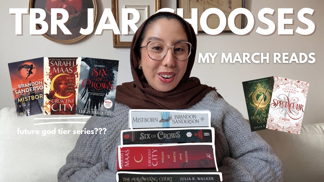tbr jar picks my March tbr & it got a bit out of control🫙📖 March reads