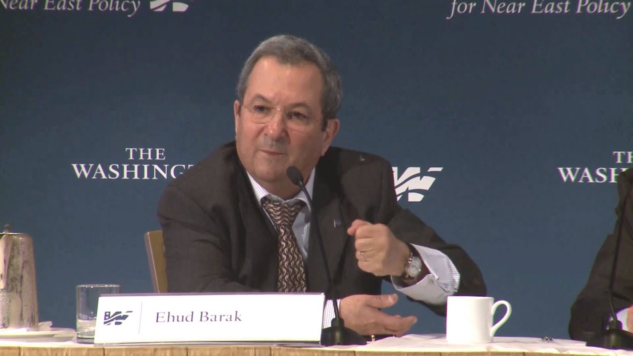 A Conversation with Ehud Barak