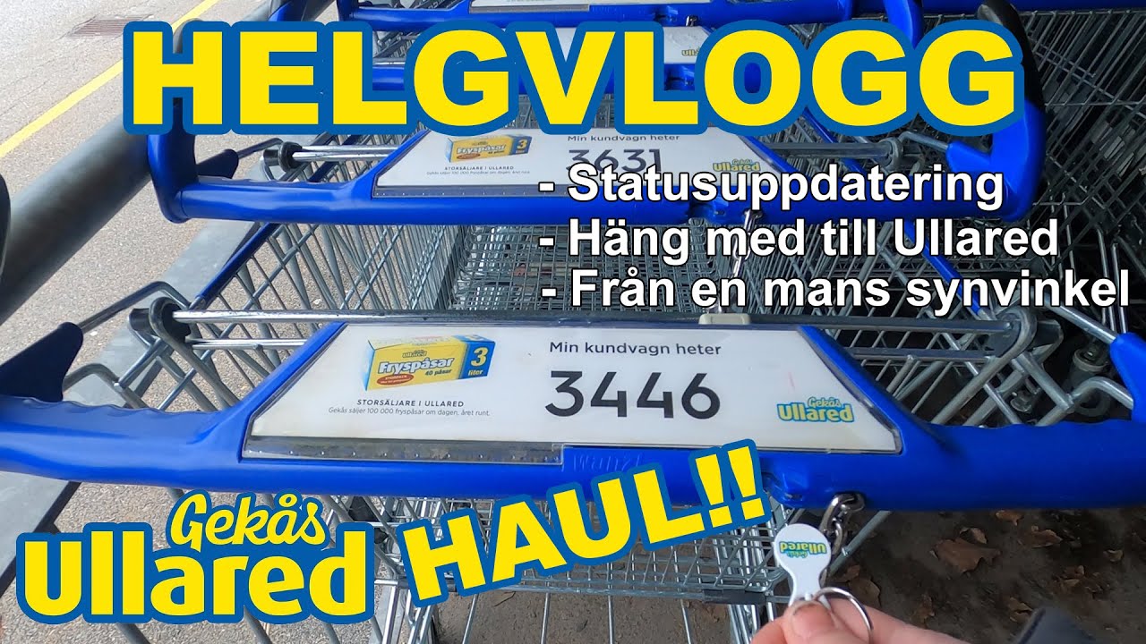 Helgvlogg Ullared Gekås Haul