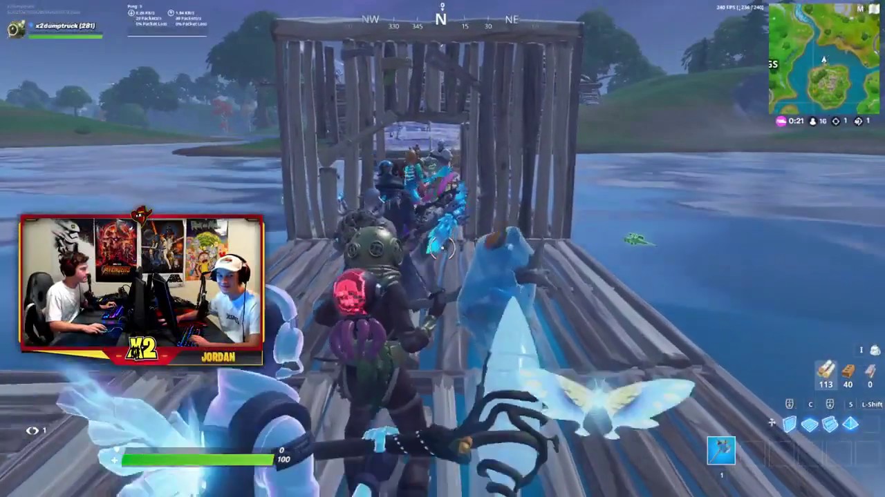 STREAMERS HOST SKIN CONTEST *CRAZY WINNER!!* - FORTNITE Chapter 2