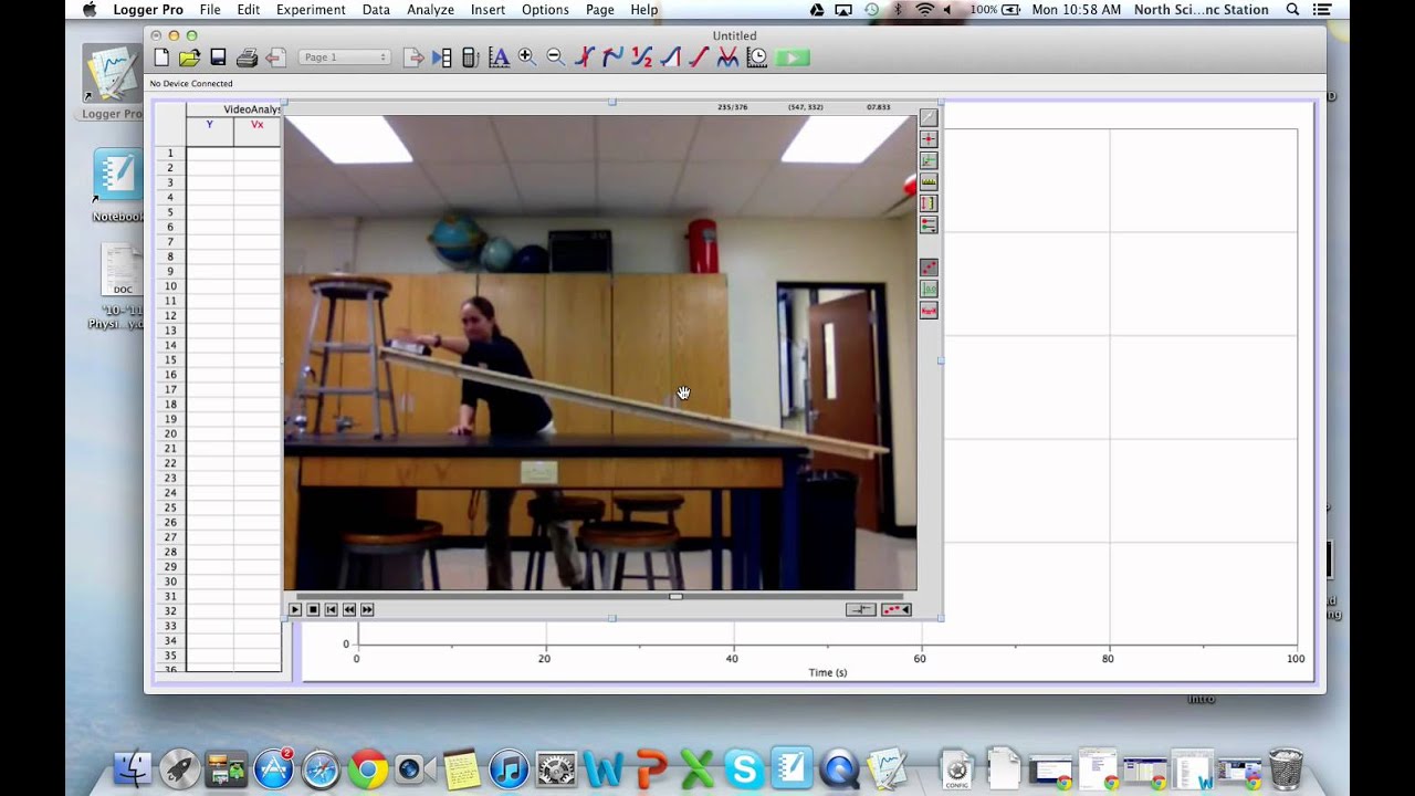 Logger Pro Video Analysis (Video Instructions)