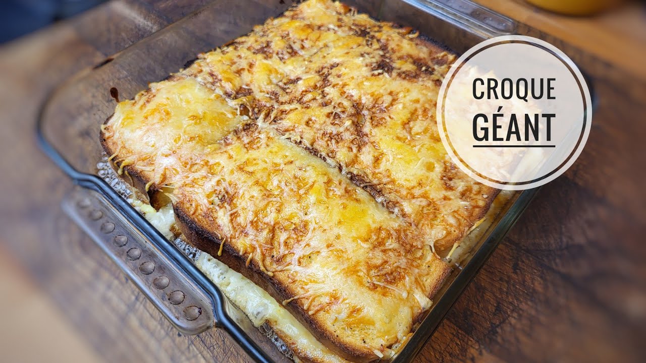 CROQUE MONSİEUR FAMİLİAL GÉANT, SANS BÉCHAMEL