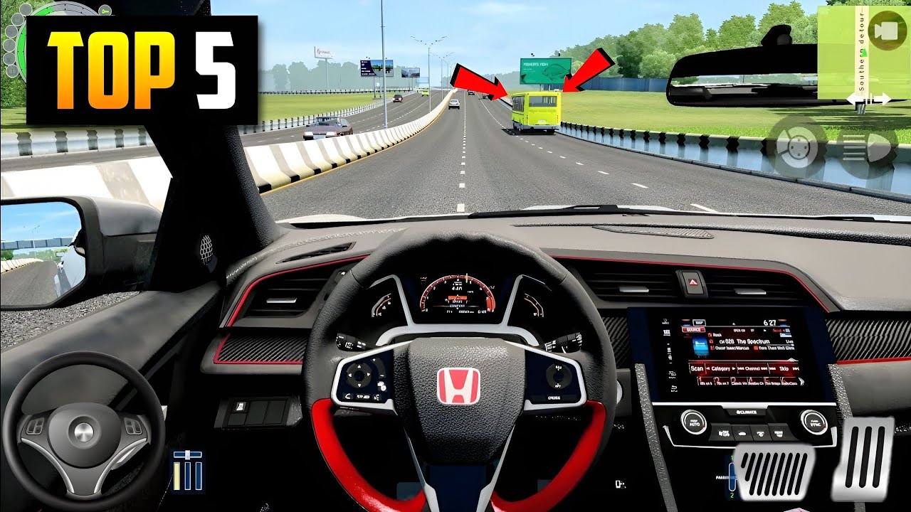 Top 5 *REALISTIC* Car Driving Games for Android l Best Car simulator games for android 2022