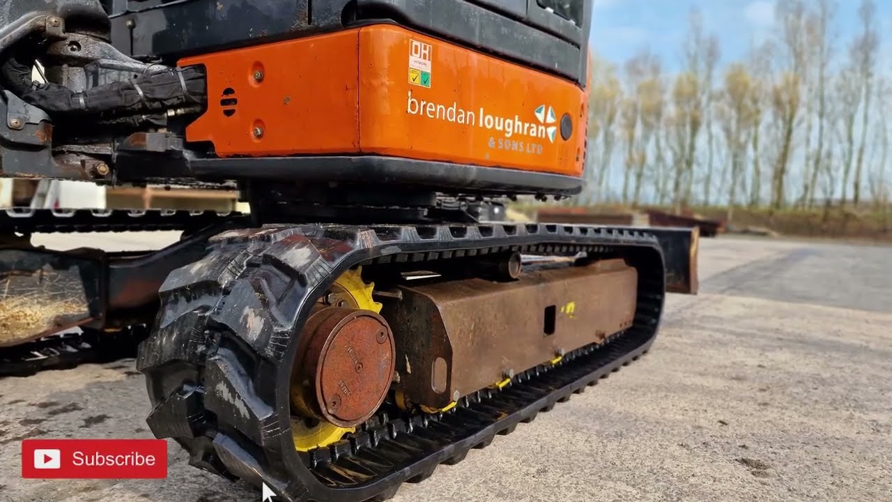 Hitachi ZX29U gets New Rubber Tracks at Undercarriage Ireland