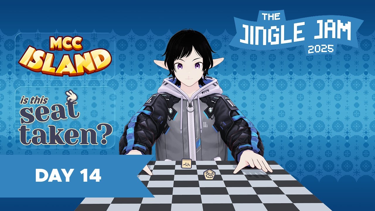 MCC Island and placing shapes into seats - Jingle Jam 2025 - Day 14 (Part 1)