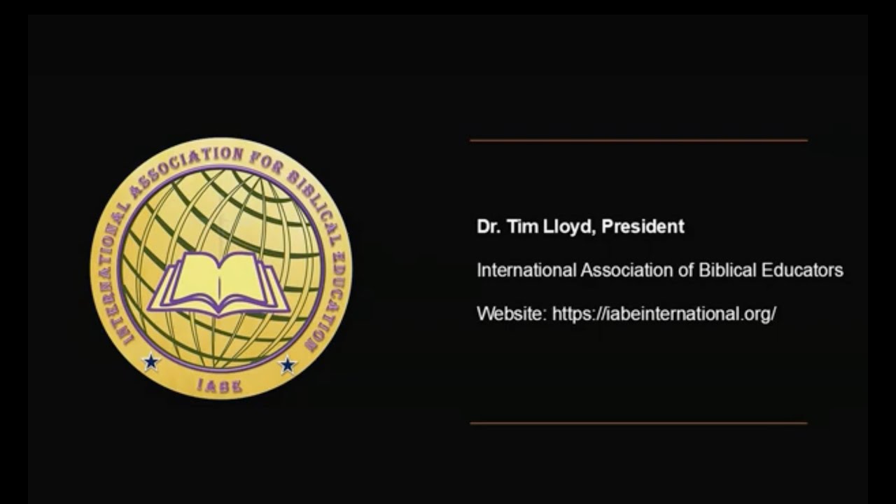 The Doctrine of Man | Dr. Tim Lloyd