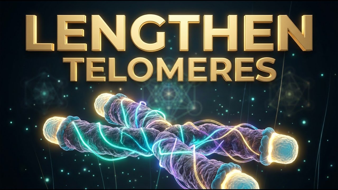 🧬 Extend Your Healthspan | Advanced Telomere Restoration (Energetic Field)