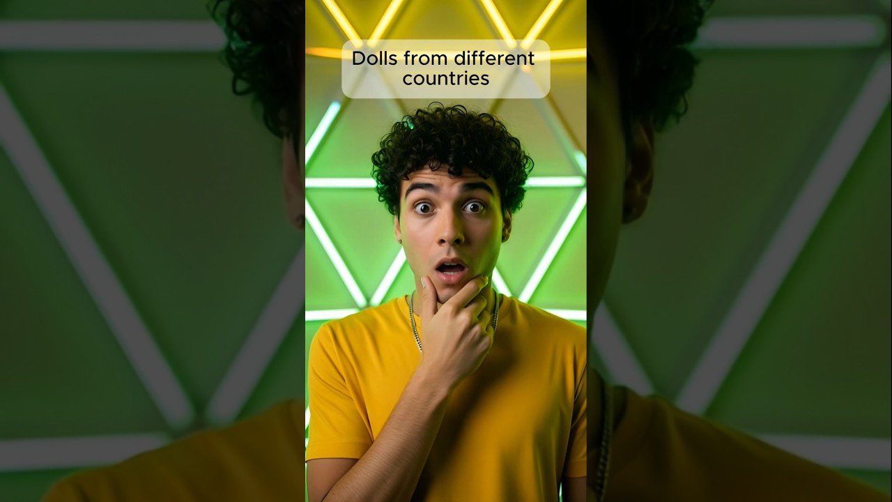 Dolls from different countries #unique #real #doll #country #viral #shots #shorts #foryou #fyp