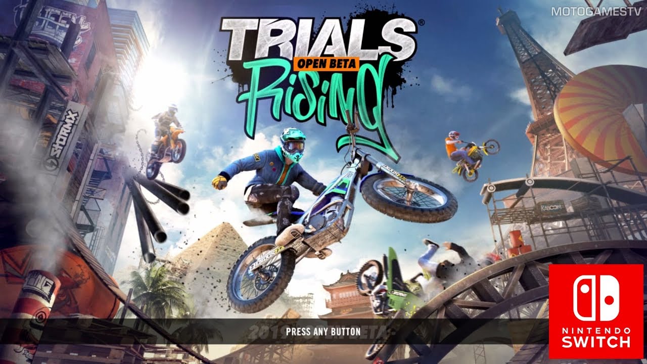 Trials Rising Open Beta Nintendo Switch Gameplay