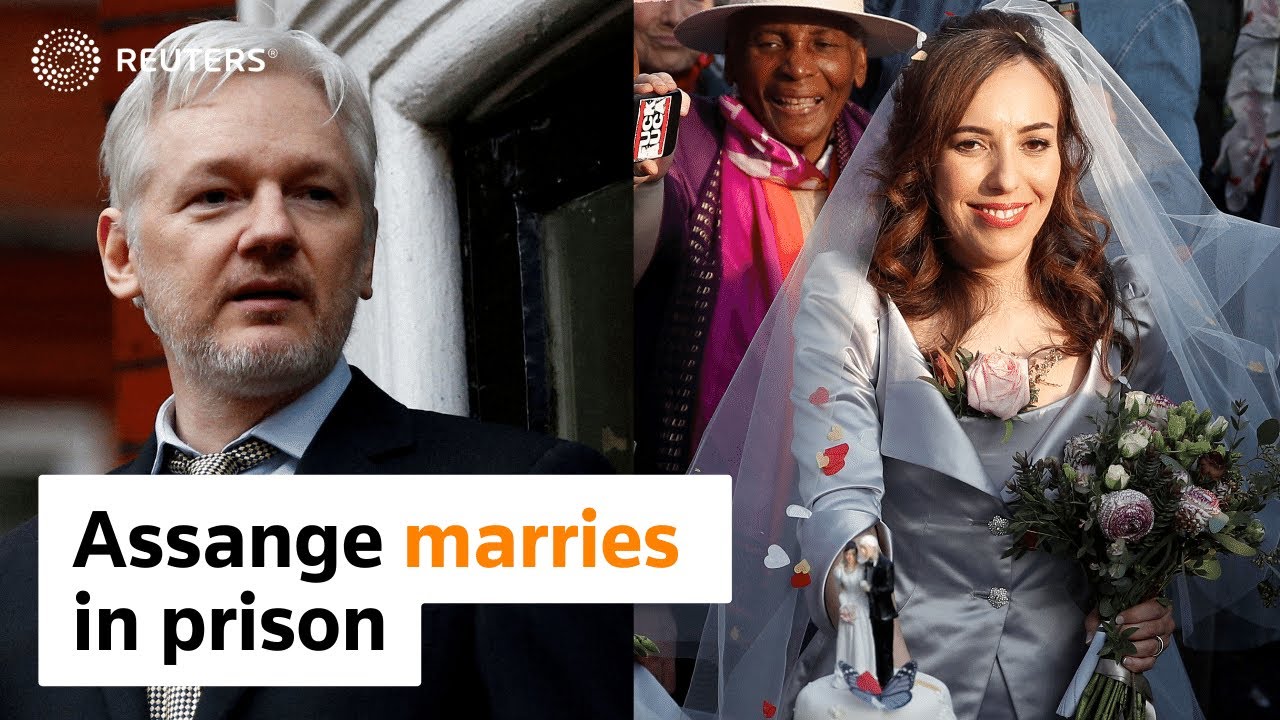 WikiLeaks founder Julian Assange marries at Belmarsh prison
