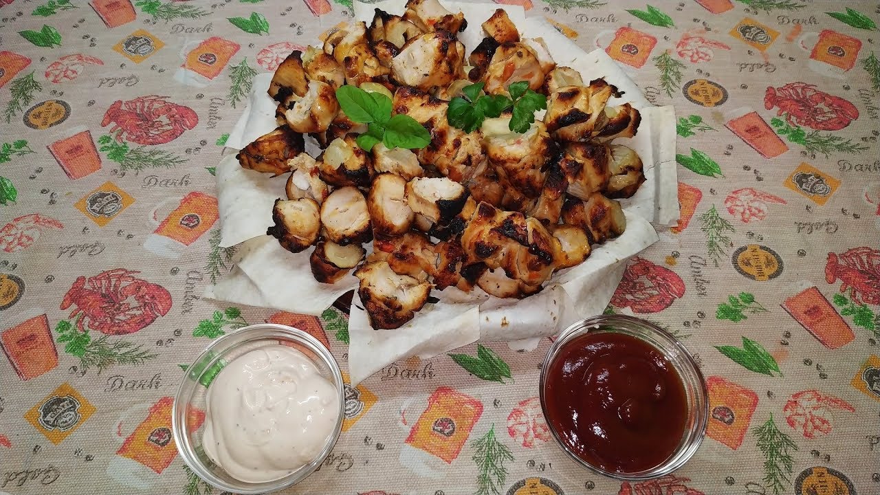 Шашлык на электрошашлычнице. Очень сочный и вкусный, как на углях.